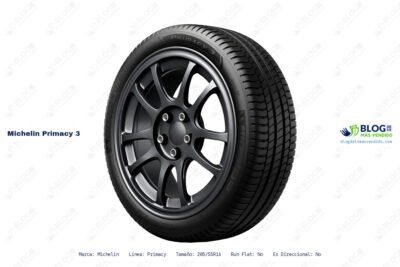 Ficha técnica Michelin primacy 3