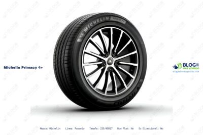 Ficha técnica Michelin primacy 4+