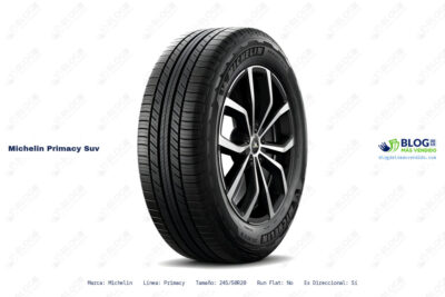 Ficha técnica Michelin primacy suv