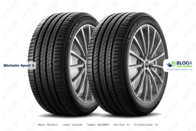 Ficha técnica Michelin sport 3
