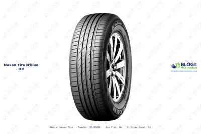 Ficha técnica Nexen Tire n'blue hd