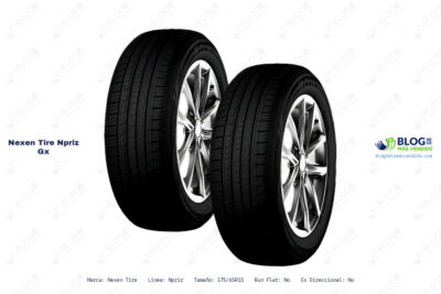 Ficha técnica Nexen Tire npriz gx