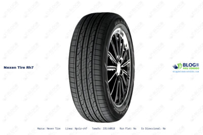 Ficha técnica Nexen Tire rh7