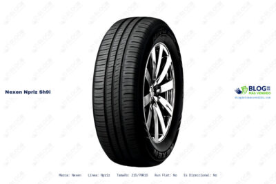 Ficha técnica Nexen npriz sh9i