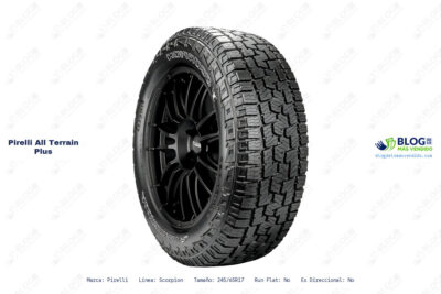 Ficha técnica Pirelli all terrain plus