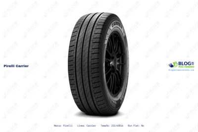 Ficha técnica Pirelli carrier