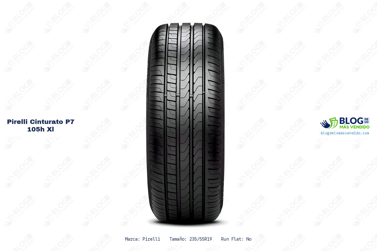 Ficha técnica Pirelli pirelli cinturato p7 105h xl - Blog de lo más vendido