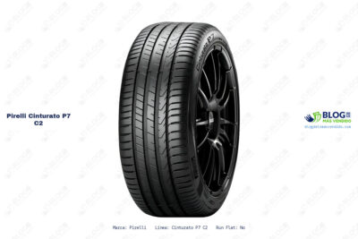Ficha técnica Pirelli cinturato p7 c2