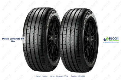 Ficha técnica Pirelli cinturato p7 mo