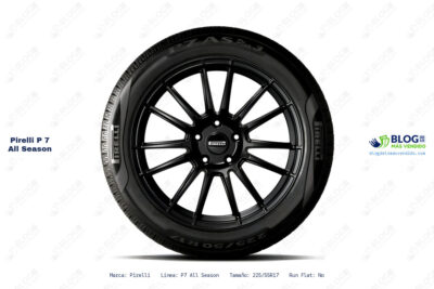Ficha técnica Pirelli p 7 all season