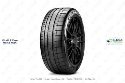 Ficha técnica Pirelli p zero corsa pzc4