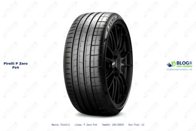 Ficha técnica Pirelli p zero pz4