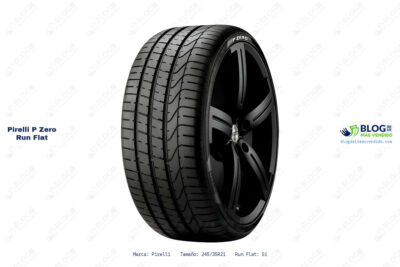 Ficha técnica Pirelli p zero run flat