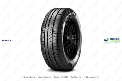 Ficha técnica Pirelli p1