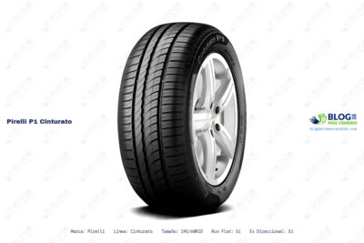 Ficha técnica Pirelli p1 cinturato