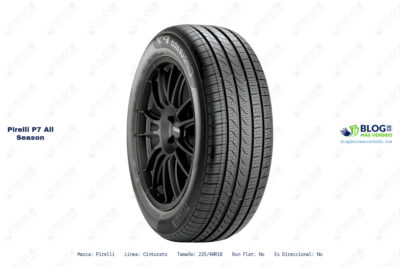 Ficha técnica Pirelli p7 all season