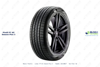 Ficha técnica Pirelli p7 all season plus 3