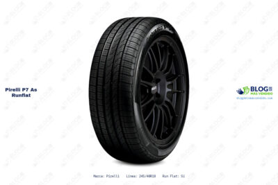 Ficha técnica Pirelli p7 as runflat