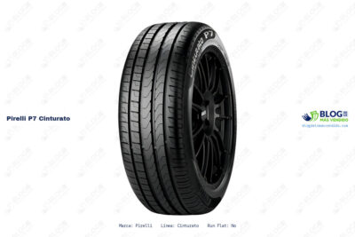 Ficha técnica Pirelli p7 cinturato