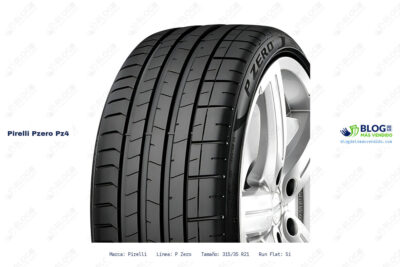 Ficha técnica Pirelli pzero pz4