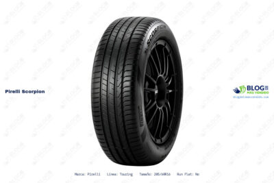 Ficha técnica Pirelli scorpion