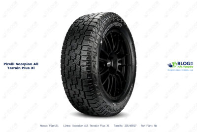 Ficha técnica Pirelli scorpion all terrain plus xl