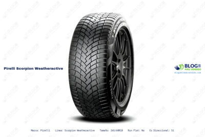 Ficha técnica Pirelli scorpion weatheractive