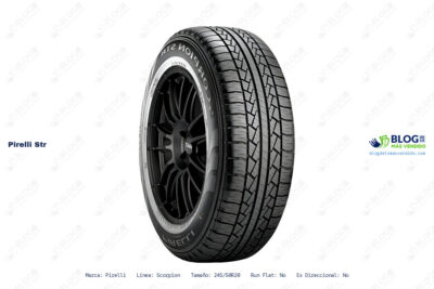 Ficha técnica Pirelli str